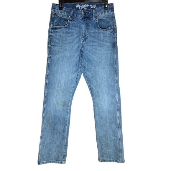Wrangler Men's Retro Relaxed Boot Jeans Size 29 x 34 - Picture 1 of 3